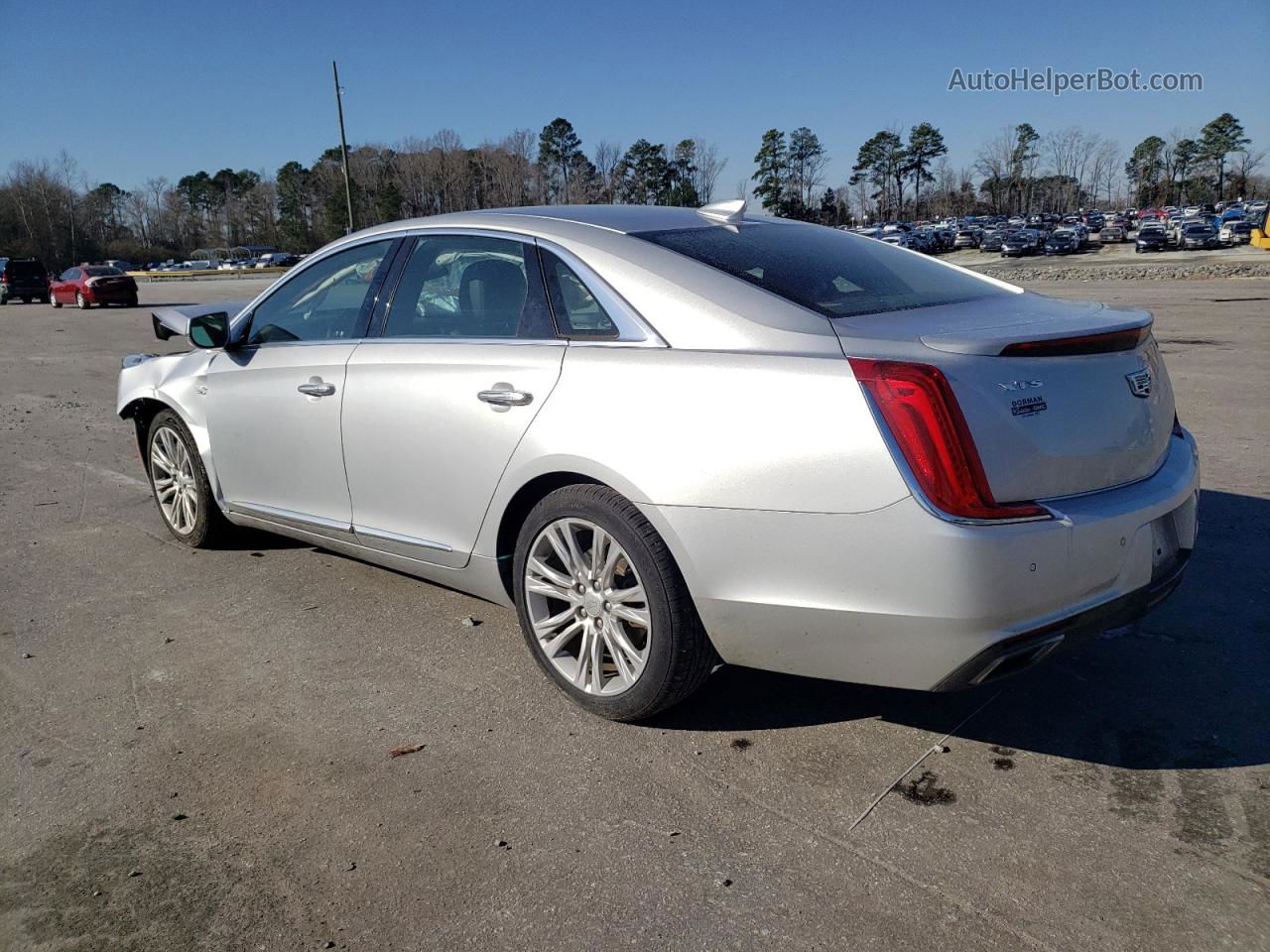 2019 Cadillac Xts Luxury Silver vin: 2G61M5S37K9152284