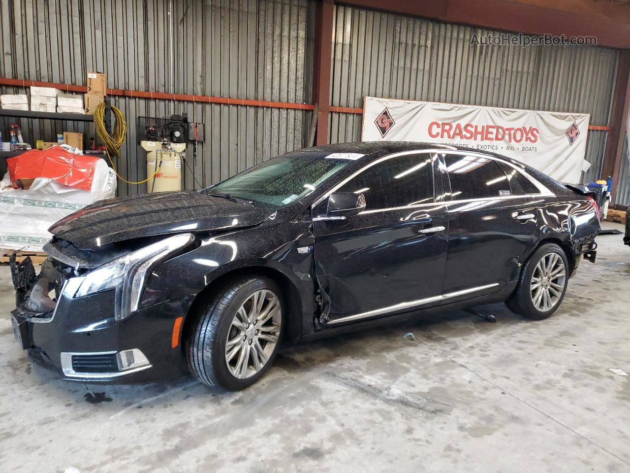 2019 Cadillac Xts Luxury Black vin: 2G61M5S37K9154603