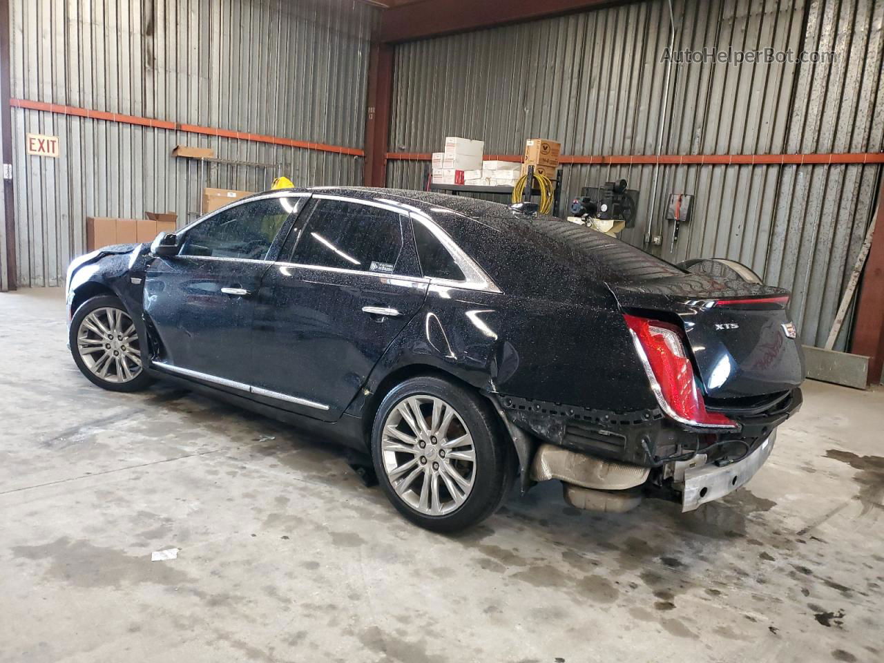 2019 Cadillac Xts Luxury Black vin: 2G61M5S37K9154603