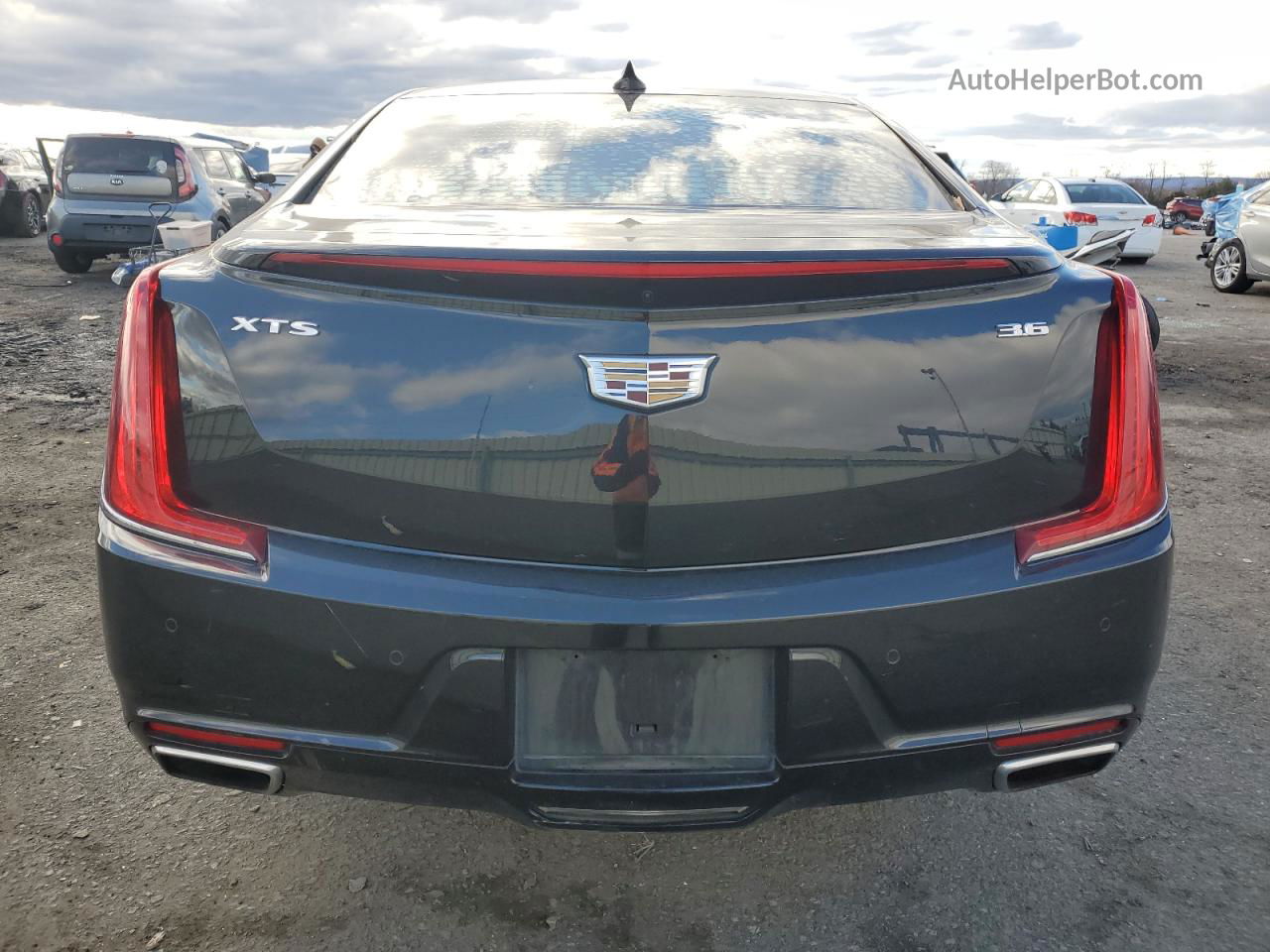 2019 Cadillac Xts Luxury Black vin: 2G61M5S38K9116281