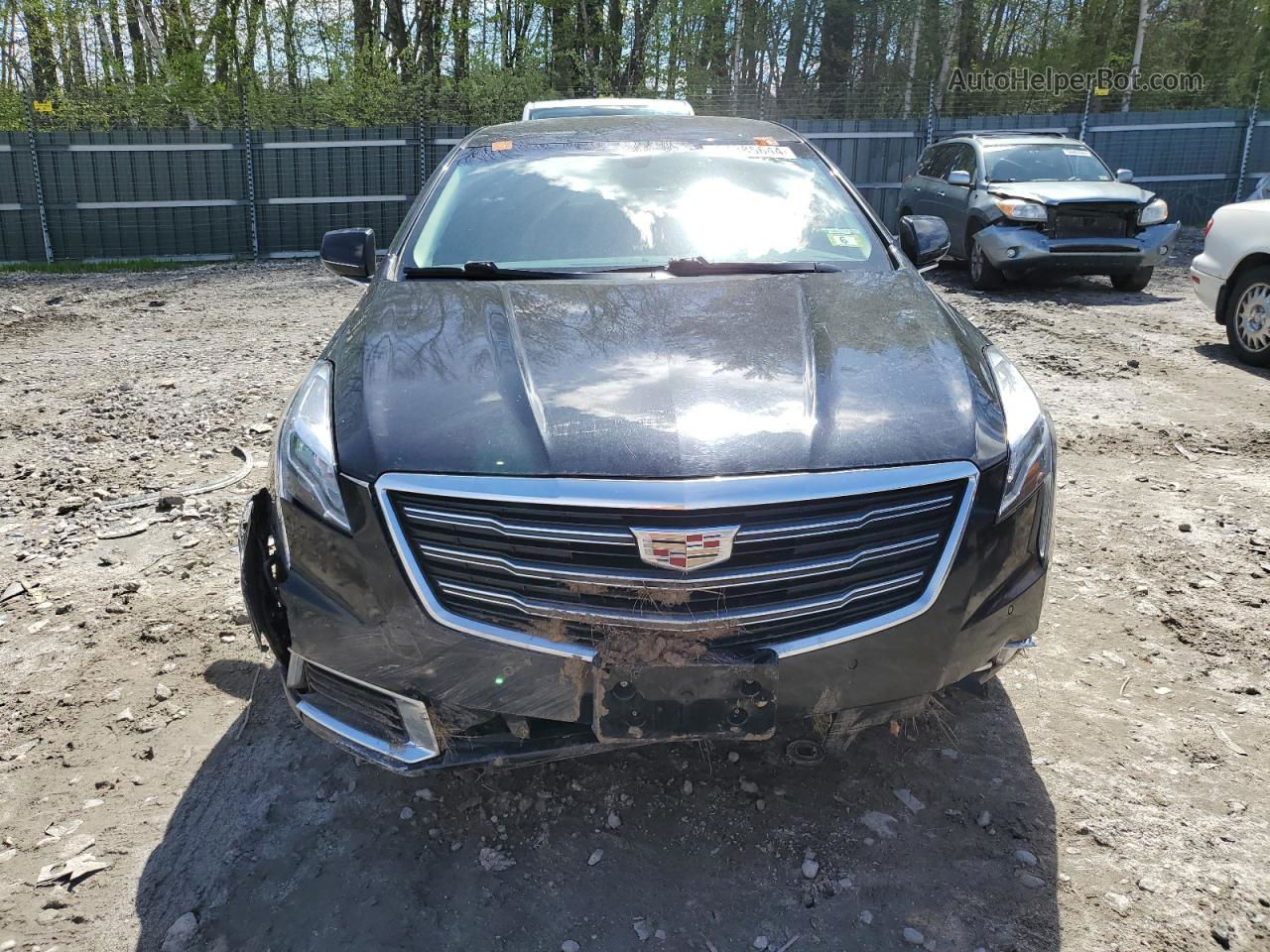 2019 Cadillac Xts Luxury Black vin: 2G61M5S38K9125661