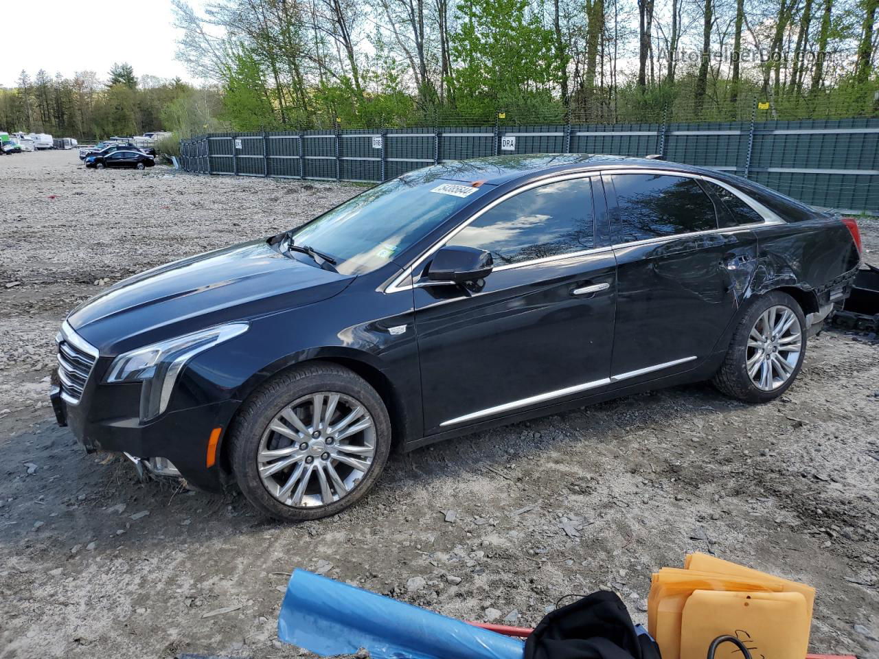 2019 Cadillac Xts Luxury Black vin: 2G61M5S38K9125661