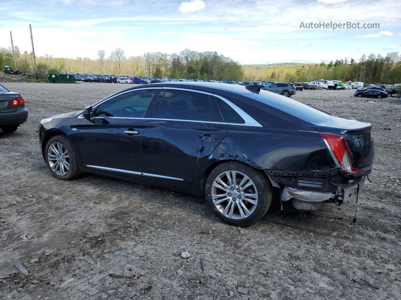 2019 Cadillac Xts Luxury Black vin: 2G61M5S38K9125661