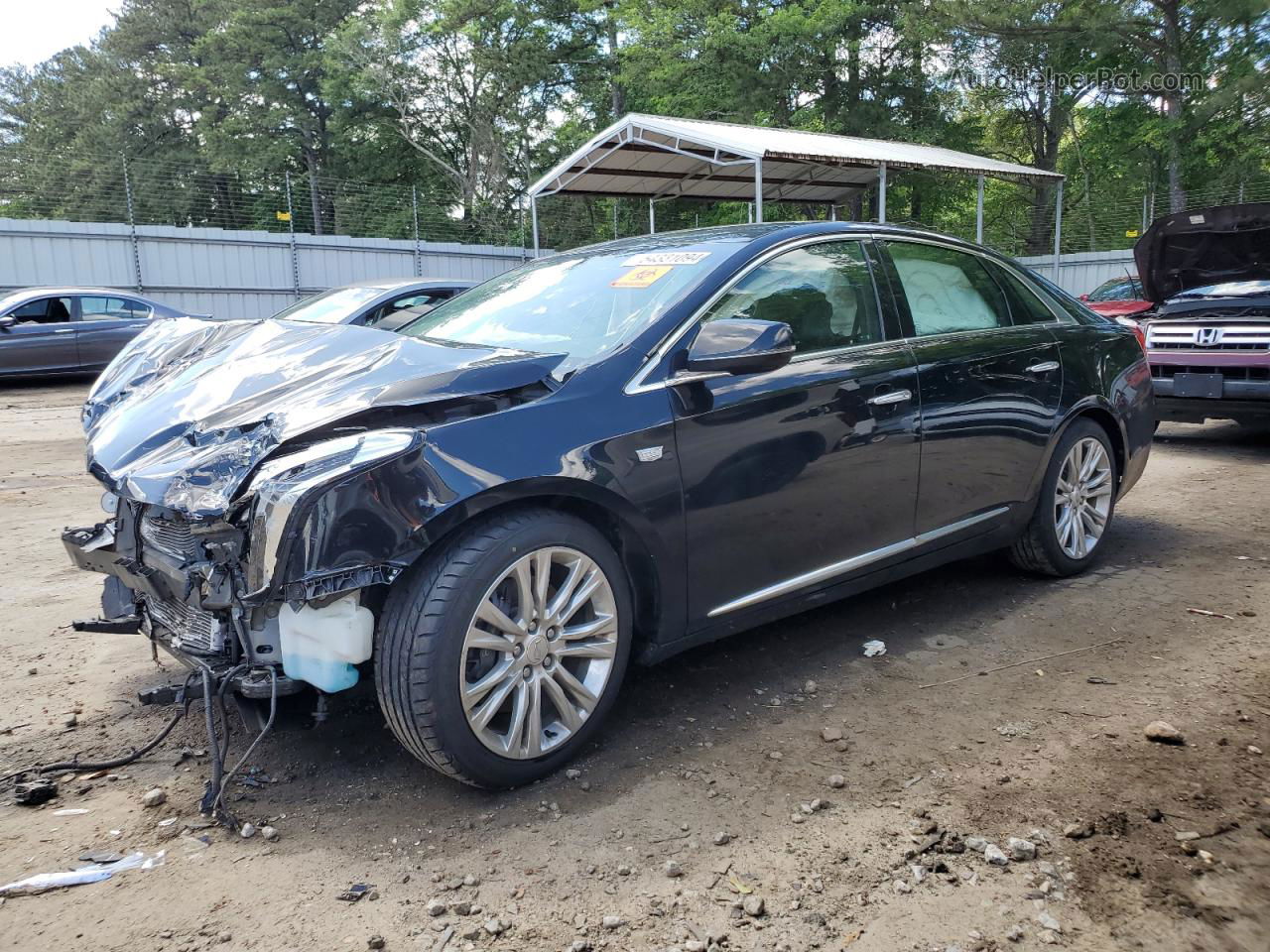 2019 Cadillac Xts Luxury Black vin: 2G61M5S38K9137650