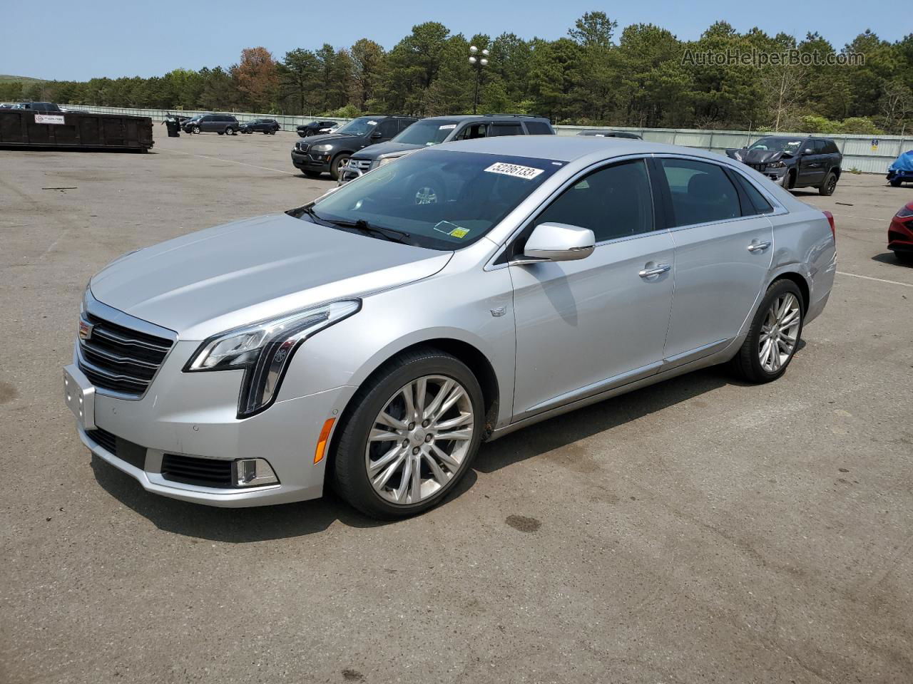 2019 Cadillac Xts Luxury Gray vin: 2G61M5S38K9150978