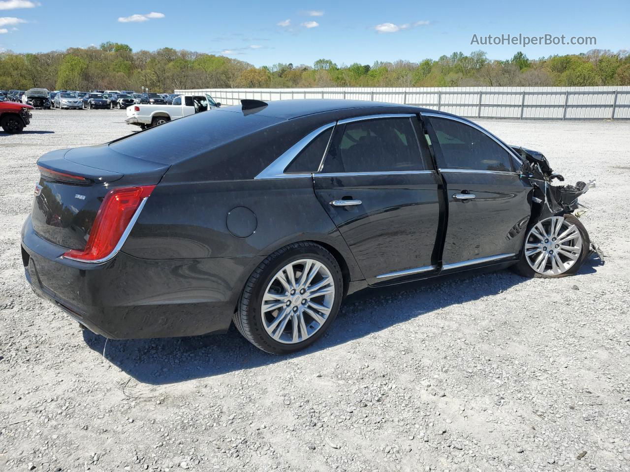 2019 Cadillac Xts Luxury Black vin: 2G61M5S38K9152939