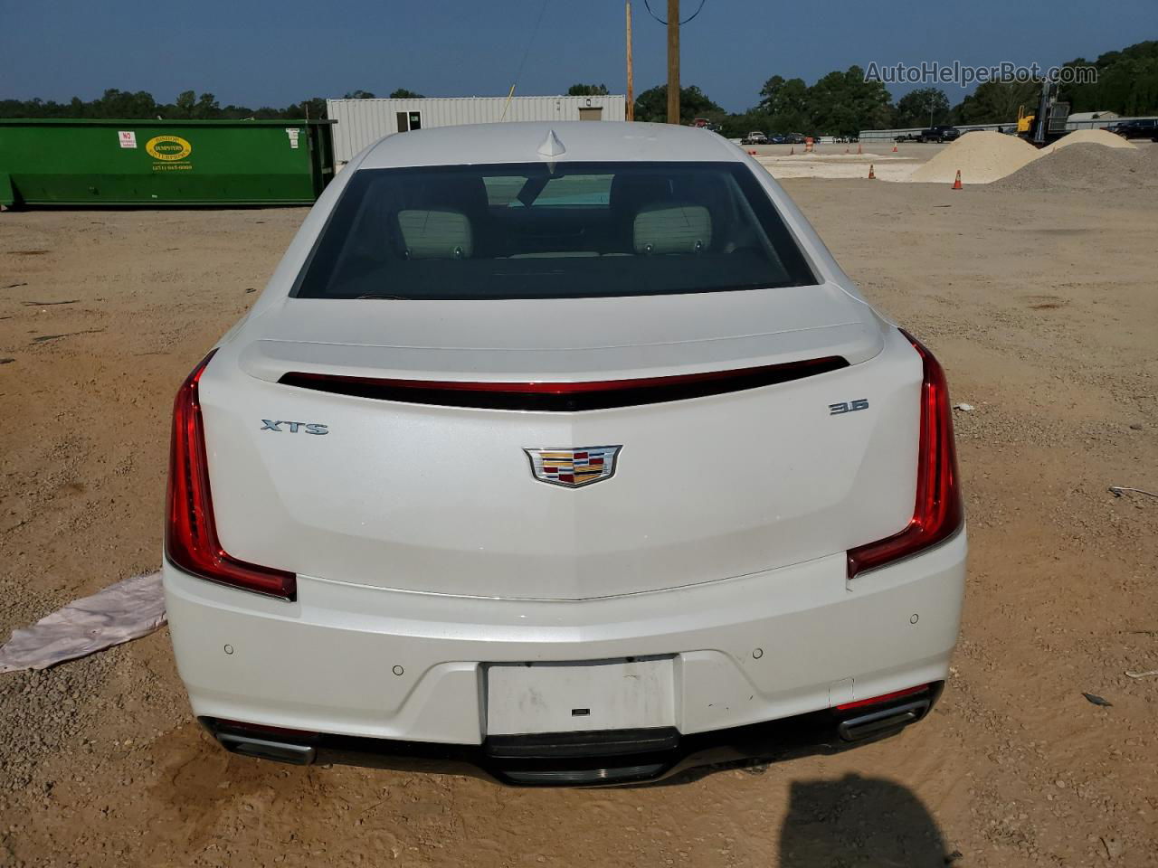 2019 Cadillac Xts Luxury Белый vin: 2G61M5S38K9160765