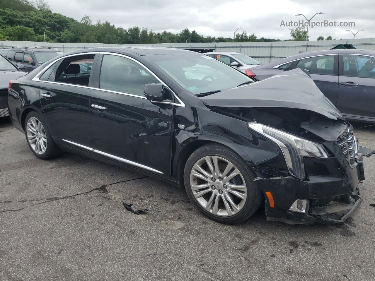 2019 Cadillac Xts Luxury Black vin: 2G61M5S39K9100851