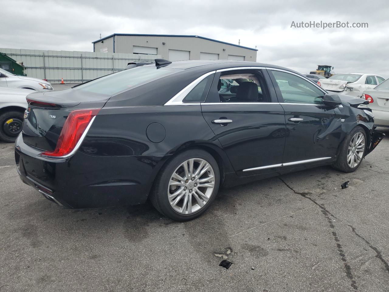 2019 Cadillac Xts Luxury Black vin: 2G61M5S39K9100851