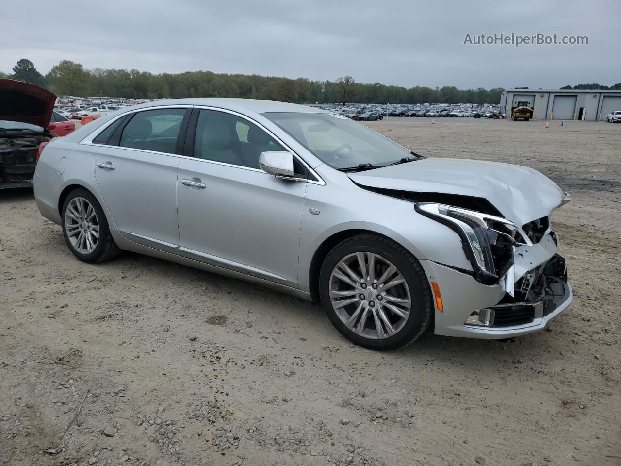 2019 Cadillac Xts Luxury Серебряный vin: 2G61M5S39K9113177