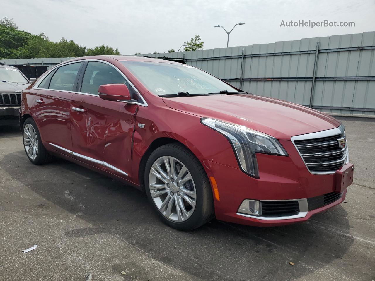 2019 Cadillac Xts Luxury Red vin: 2G61M5S39K9123028