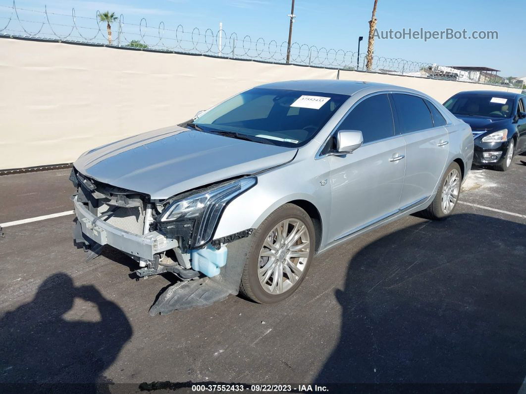 2019 Cadillac Xts Luxury Silver vin: 2G61M5S39K9125913