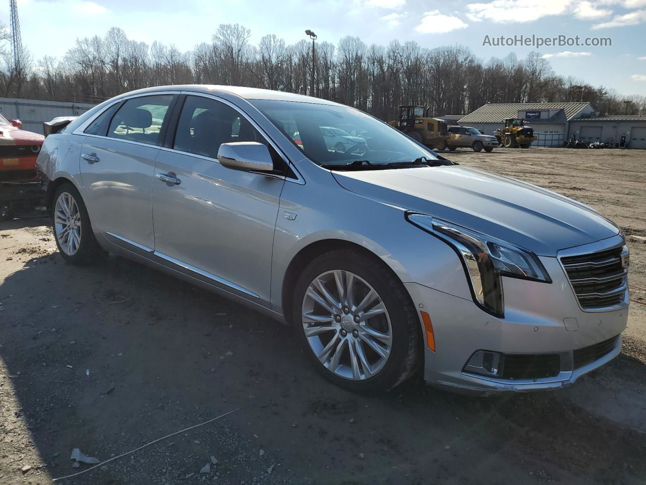 2019 Cadillac Xts Luxury Silver vin: 2G61M5S39K9149645