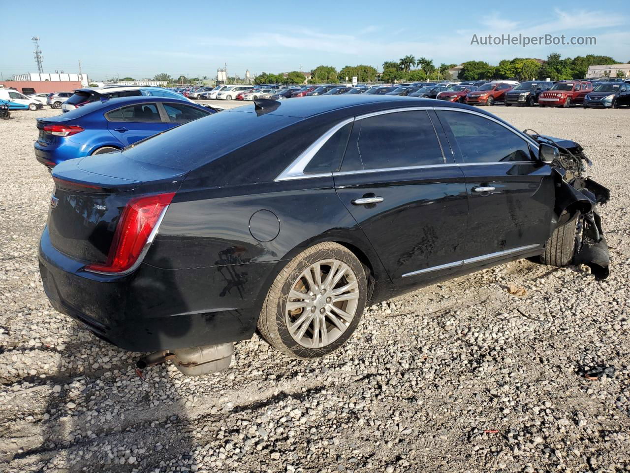 2019 Cadillac Xts Luxury Black vin: 2G61M5S3XK9118131