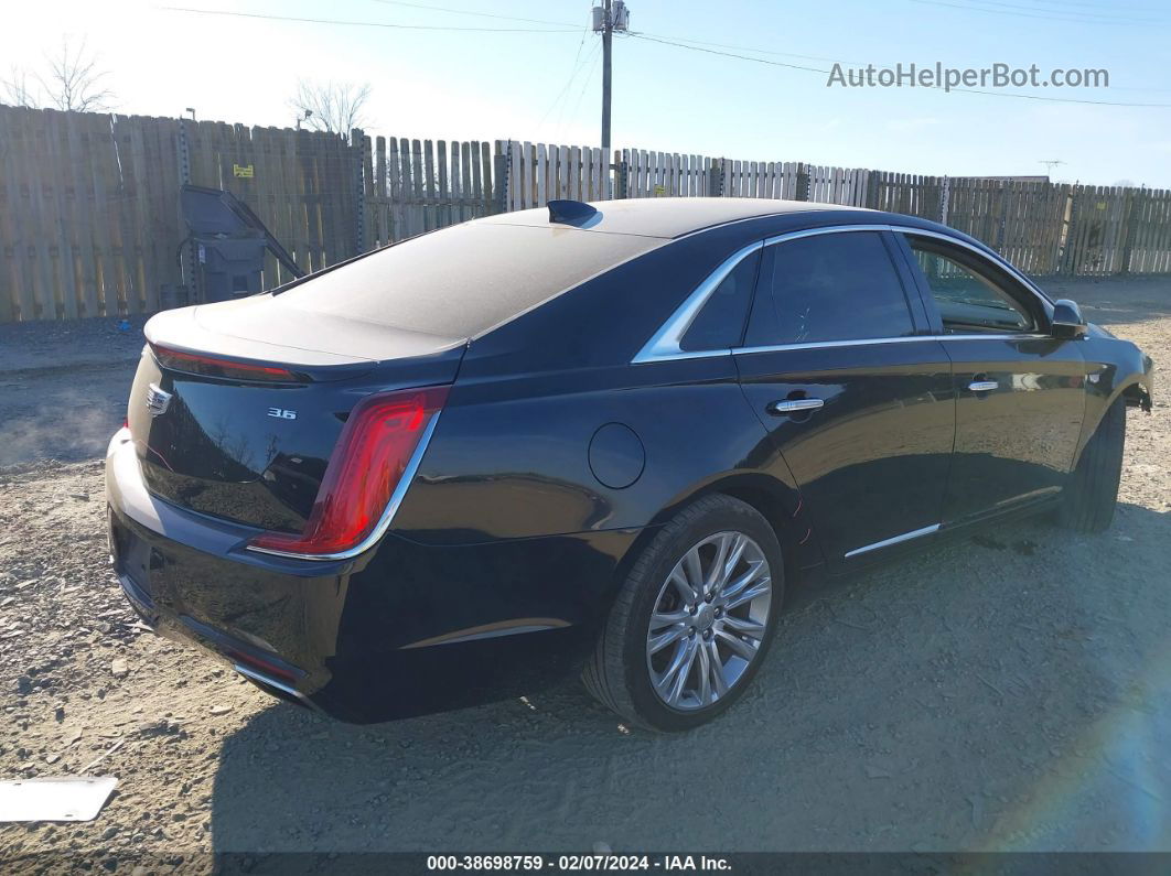 2019 Cadillac Xts Luxury Черный vin: 2G61M5S3XK9133244