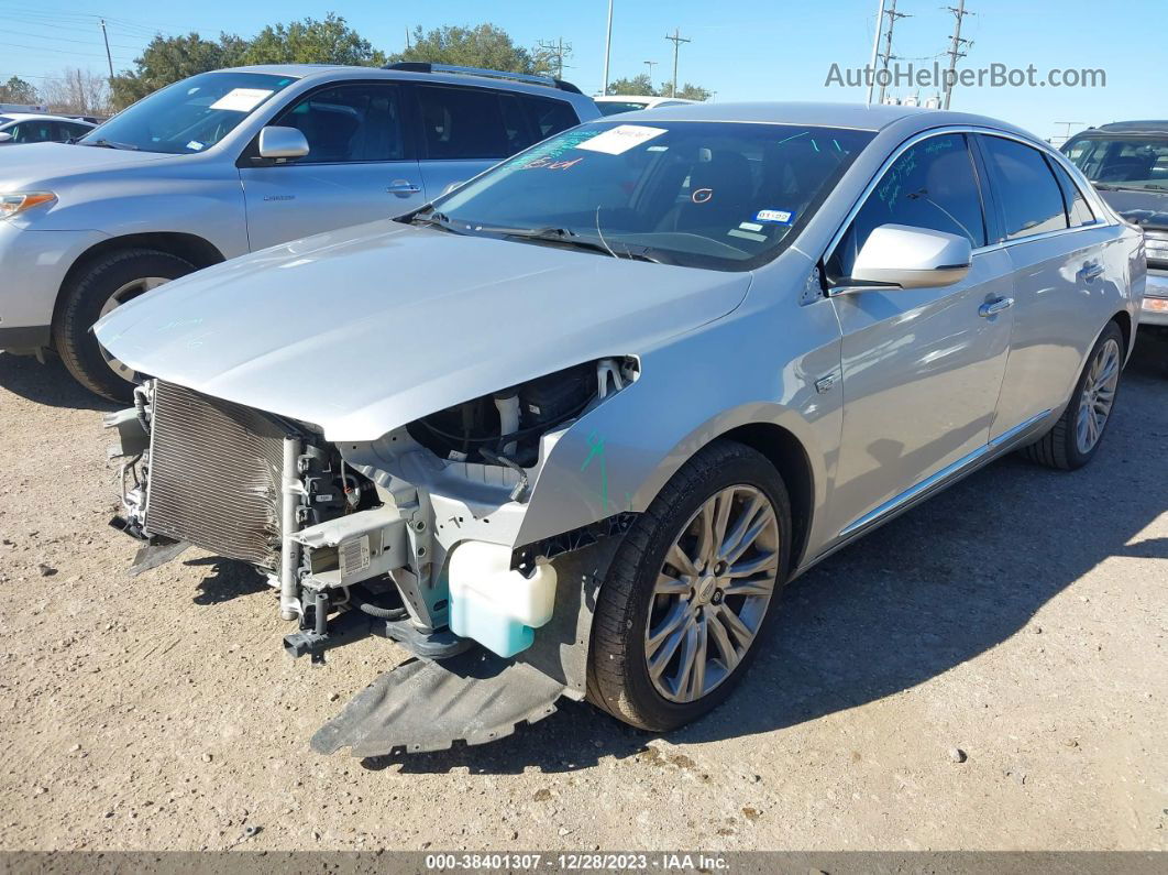 2019 Cadillac Xts Luxury Silver vin: 2G61M5S3XK9150335