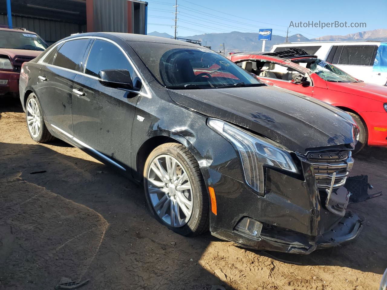2019 Cadillac Xts Luxury Black vin: 2G61M5S3XK9151954