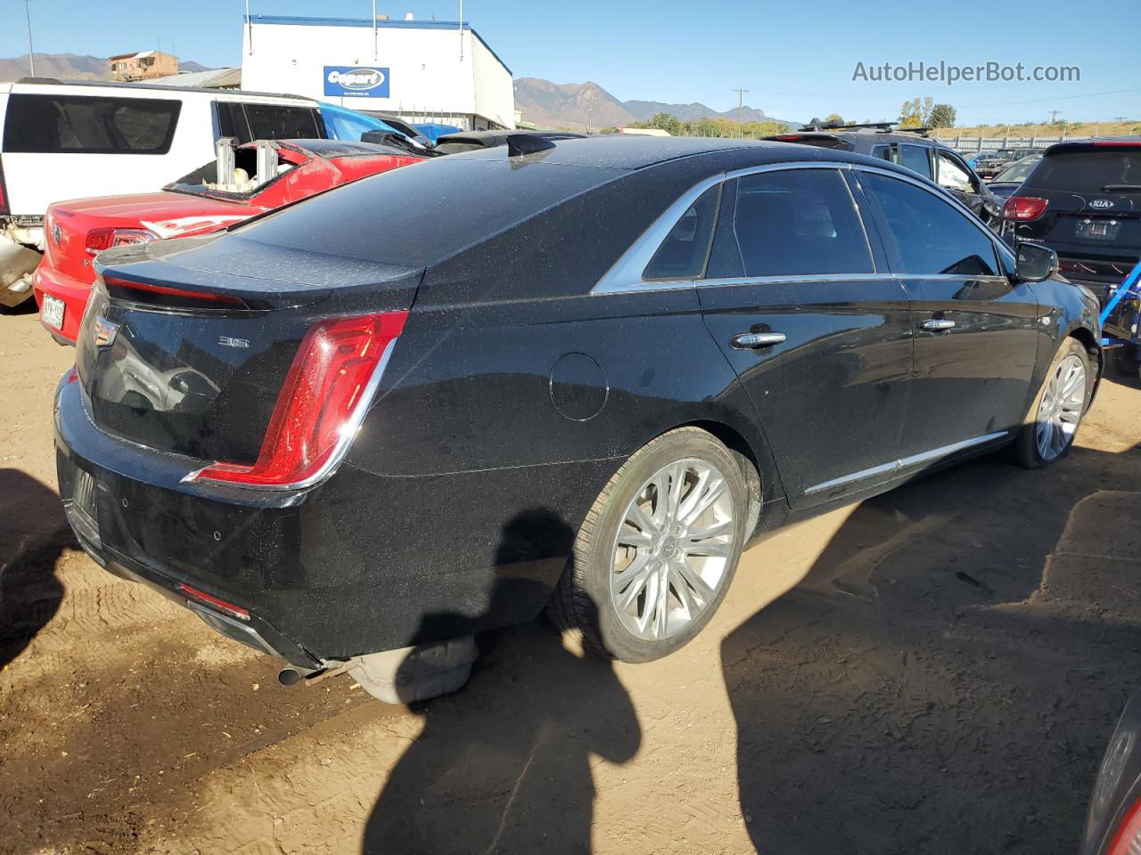 2019 Cadillac Xts Luxury Black vin: 2G61M5S3XK9151954