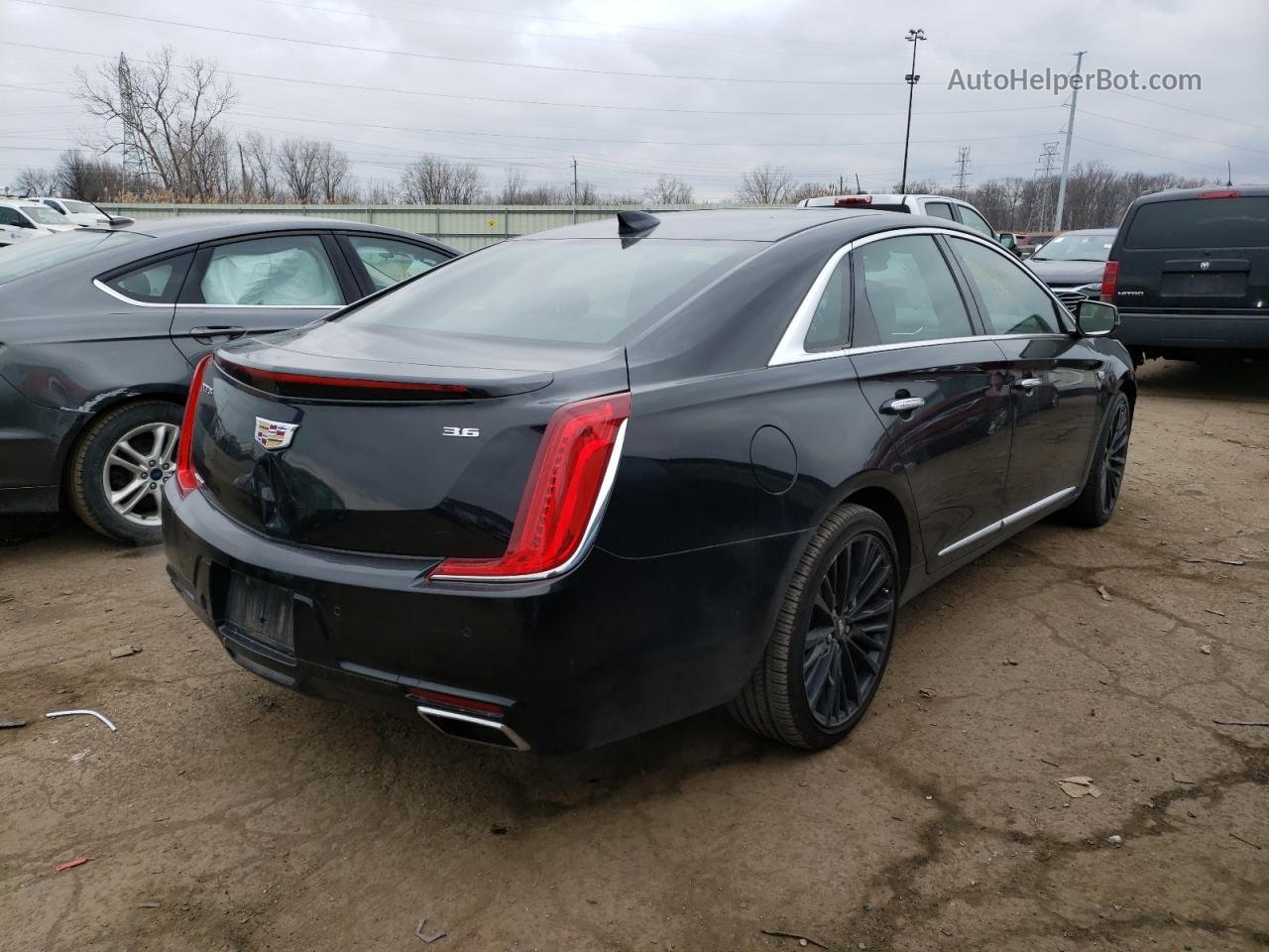 2019 Cadillac Xts Luxury Black vin: 2G61N5S30K9129927