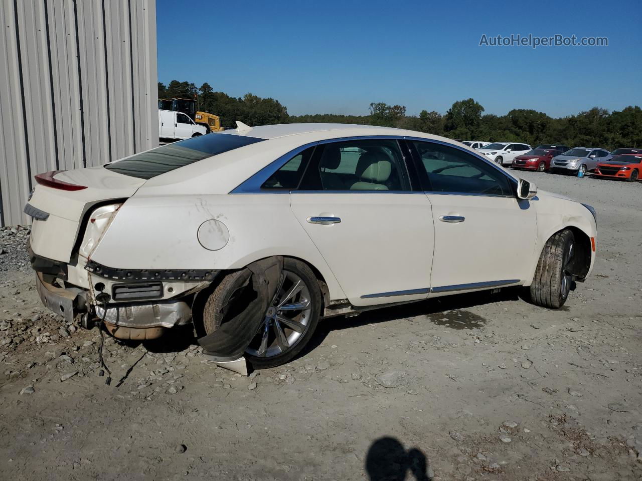 2013 Cadillac Xts  Cream vin: 2G61N5S32D9196581