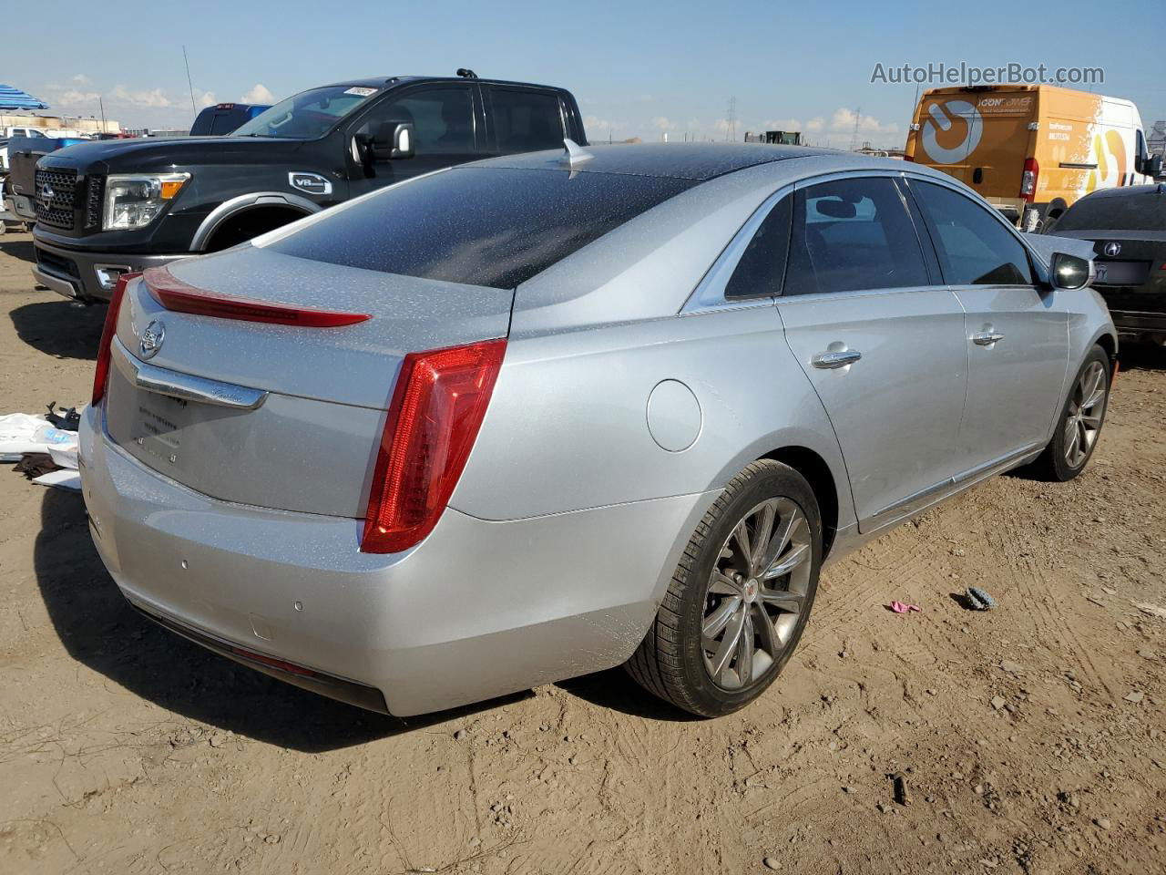 2013 Cadillac Xts  Silver vin: 2G61N5S33D9131416