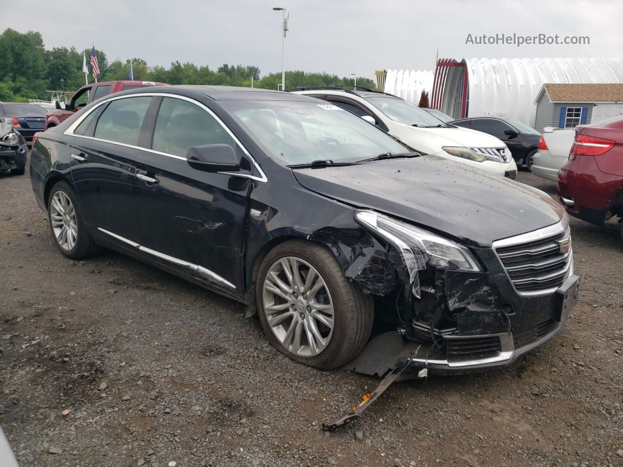 2019 Cadillac Xts Luxury Черный vin: 2G61N5S33K9103015