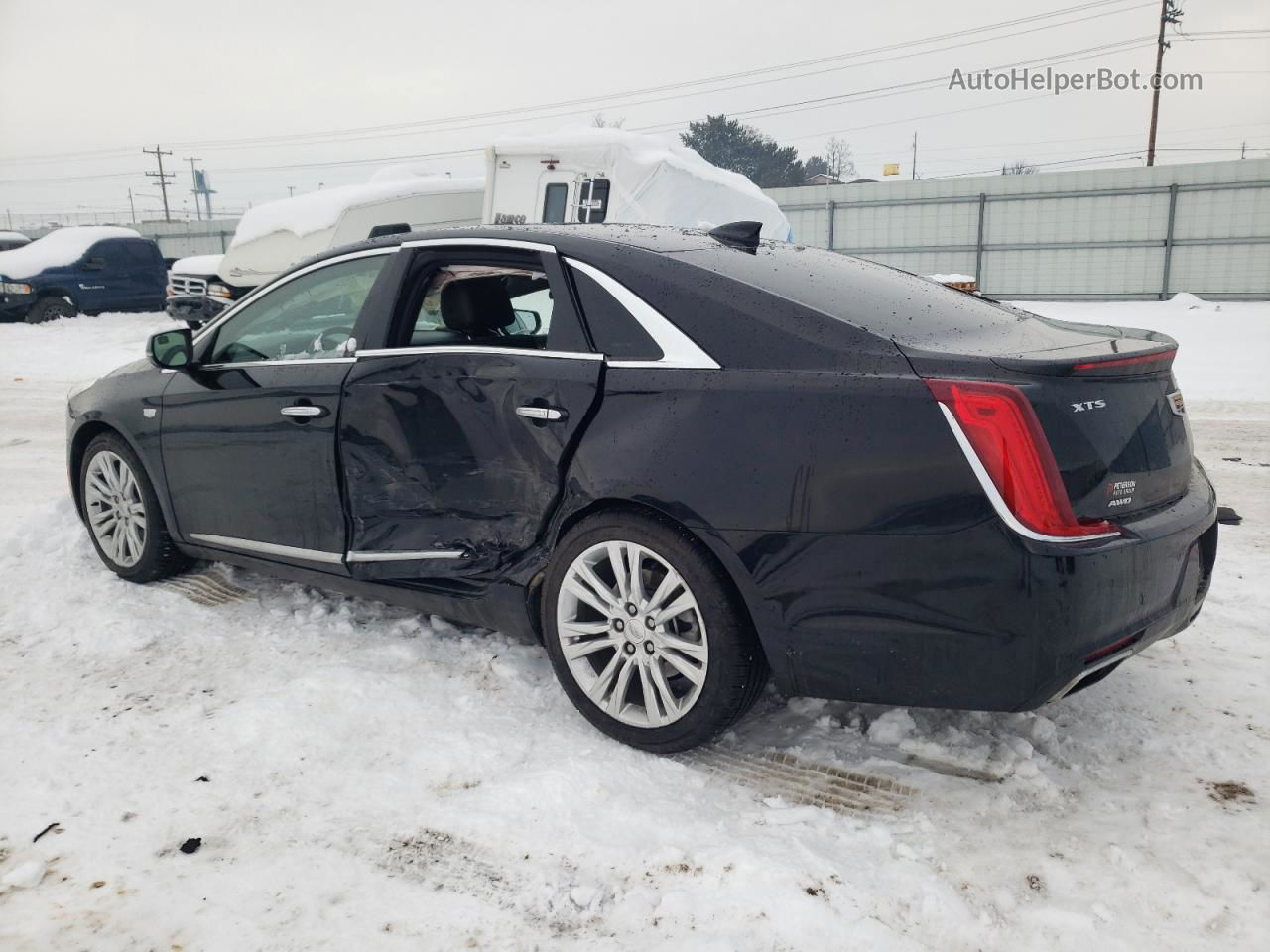 2019 Cadillac Xts Luxury Black vin: 2G61N5S33K9138511