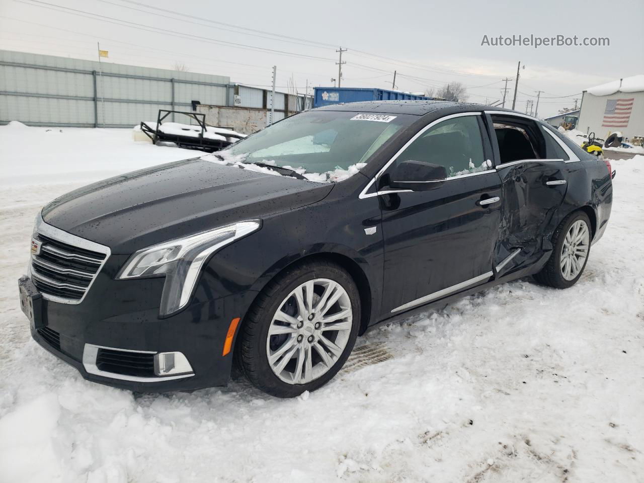 2019 Cadillac Xts Luxury Black vin: 2G61N5S33K9138511