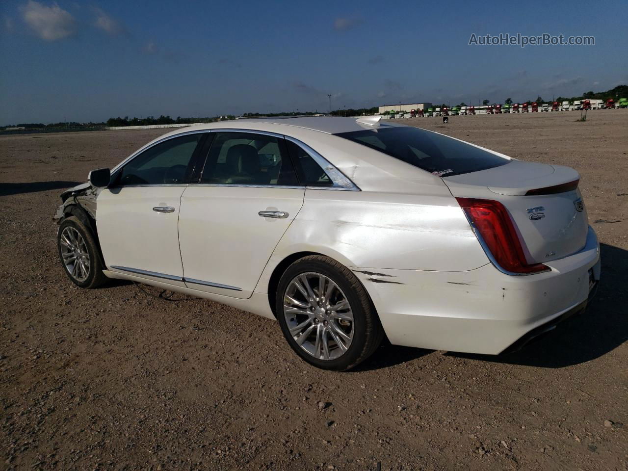 2019 Cadillac Xts Luxury White vin: 2G61N5S35K9129793