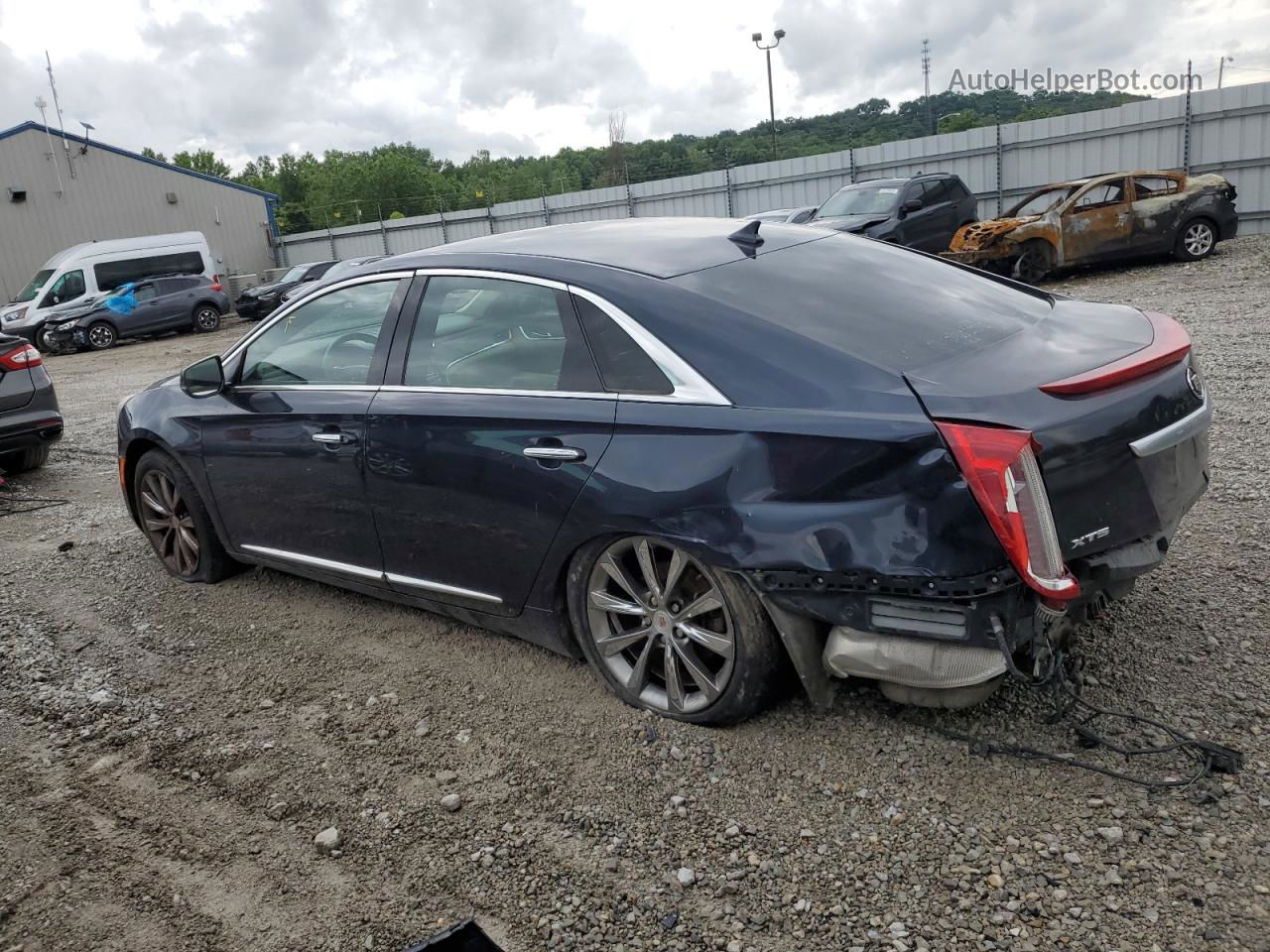 2013 Cadillac Xts  Blue vin: 2G61N5S36D9144998