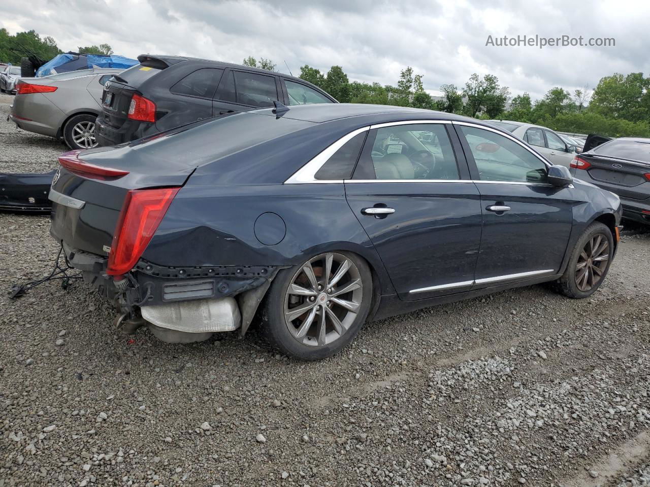 2013 Cadillac Xts  Blue vin: 2G61N5S36D9144998