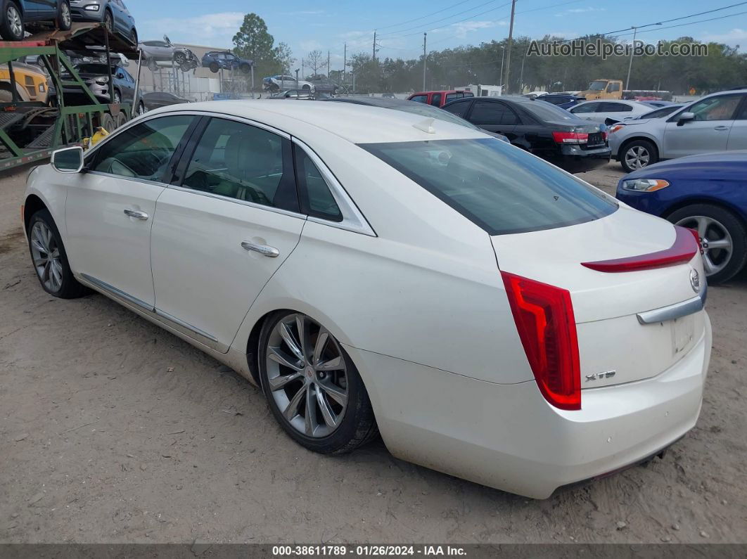 2013 Cadillac Xts Standard Cream vin: 2G61N5S36D9234538