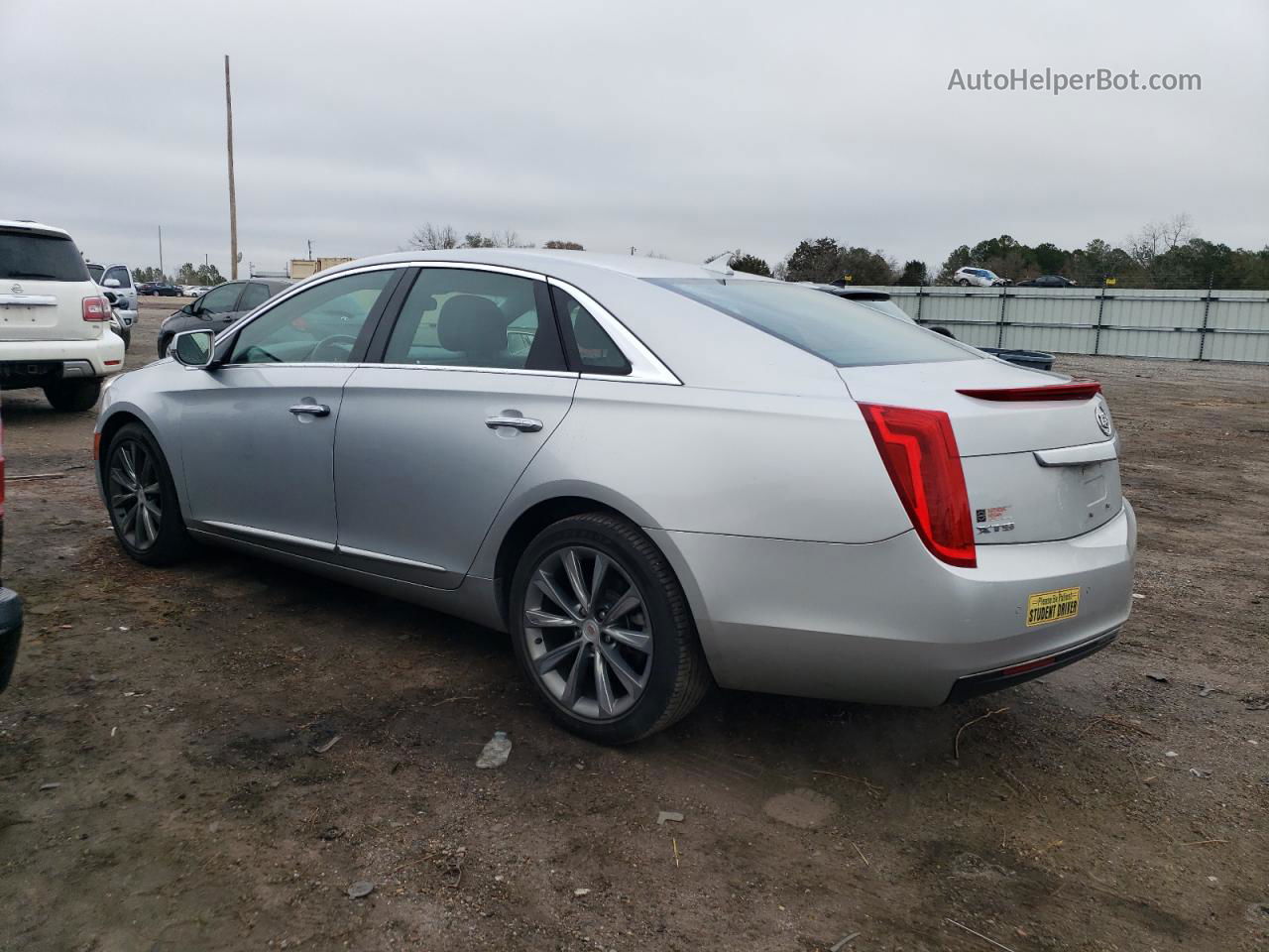 2013 Cadillac Xts  Silver vin: 2G61N5S37D9182983