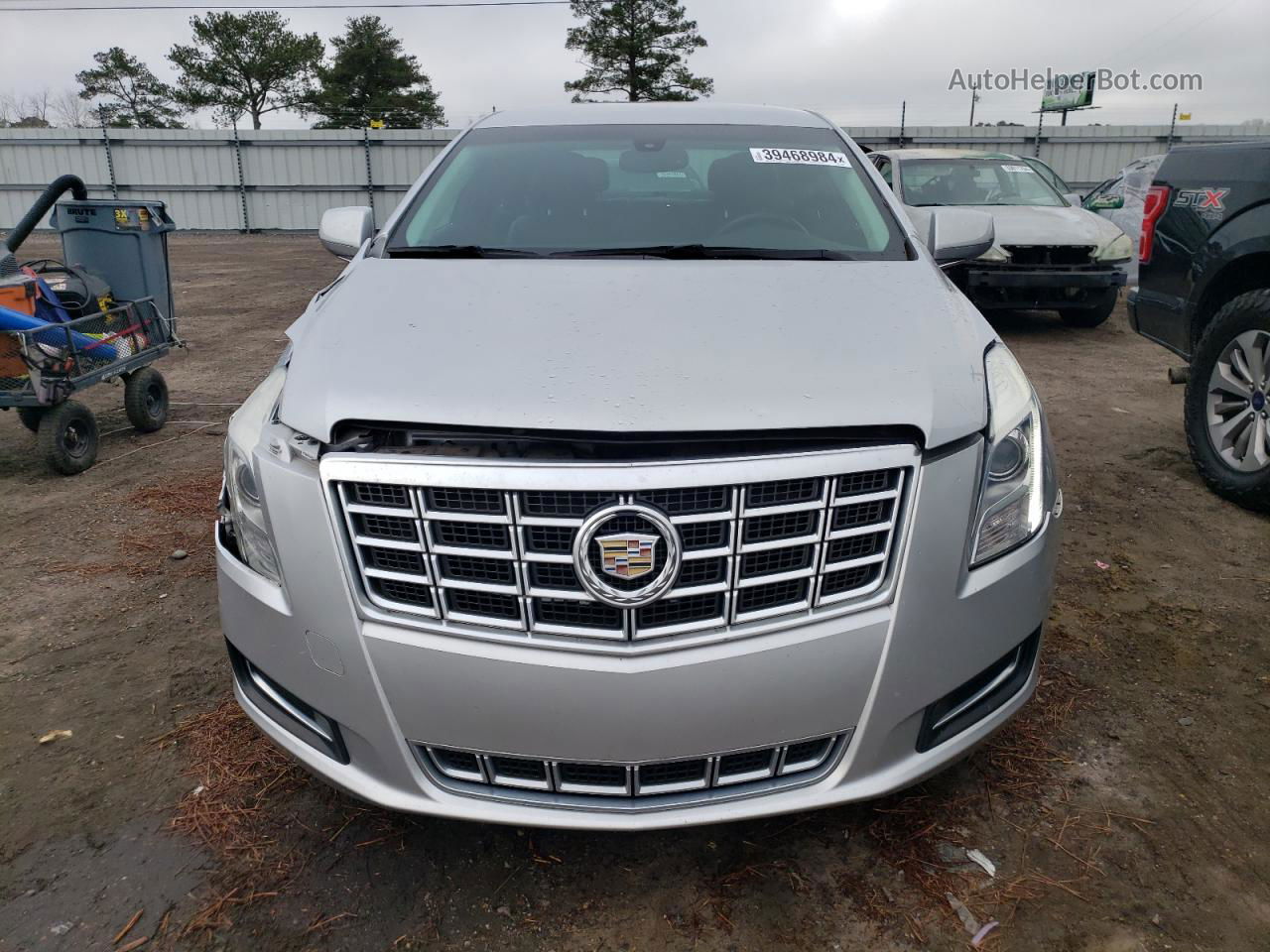 2013 Cadillac Xts  Silver vin: 2G61N5S37D9182983