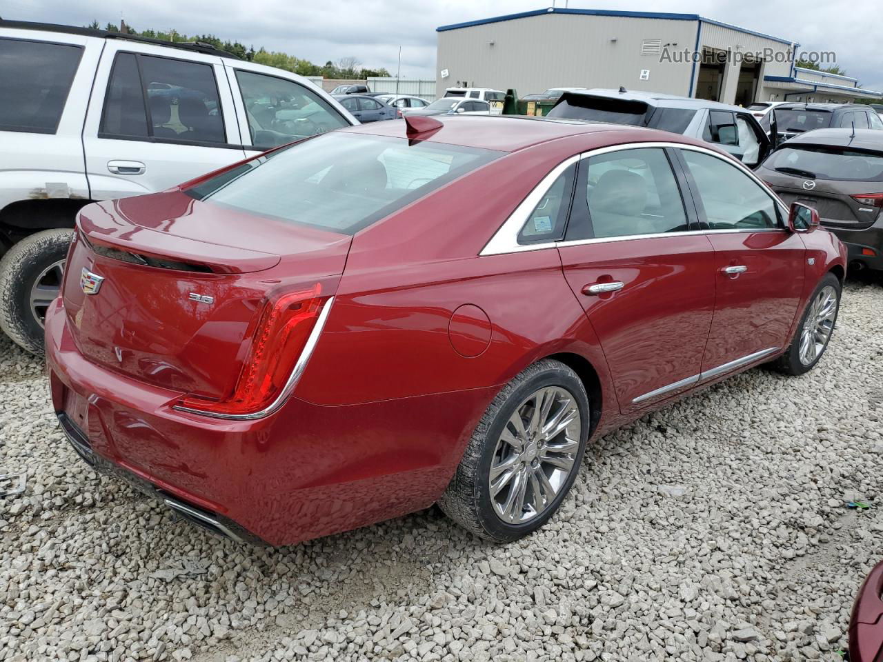 2019 Cadillac Xts Luxury Red vin: 2G61N5S37K9118486