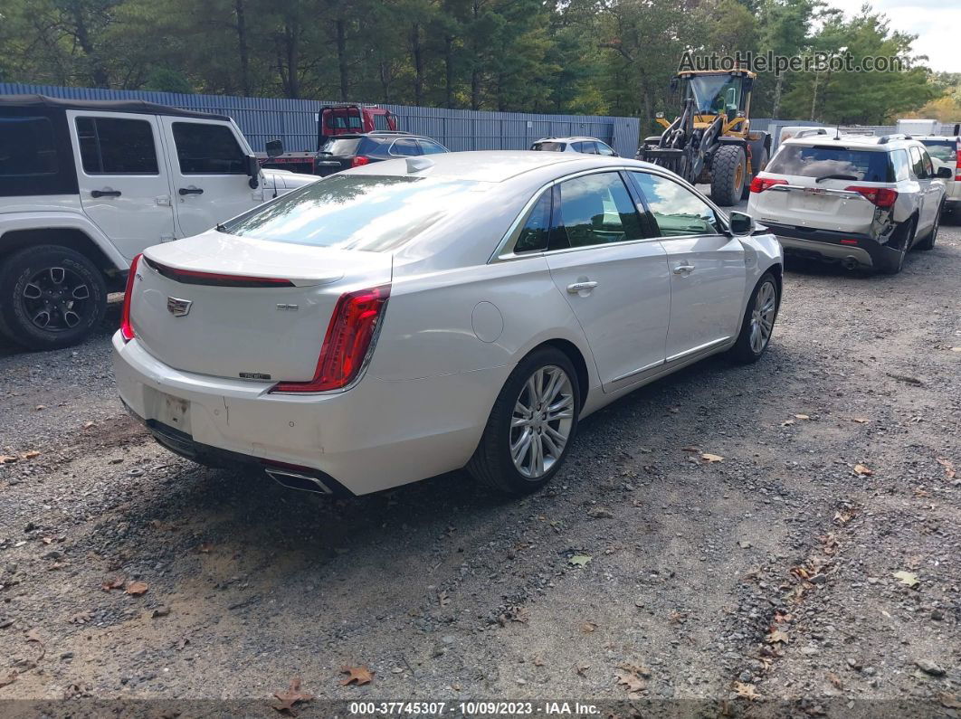 2019 Cadillac Xts Luxury White vin: 2G61N5S37K9138320