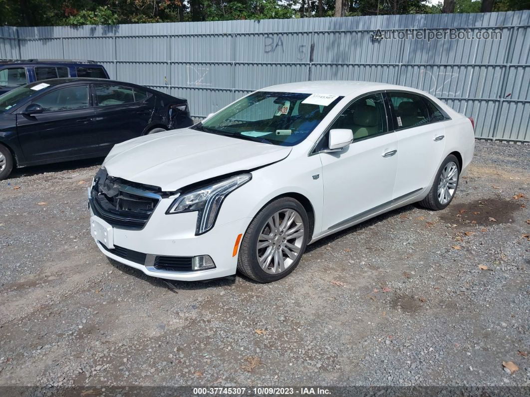 2019 Cadillac Xts Luxury White vin: 2G61N5S37K9138320