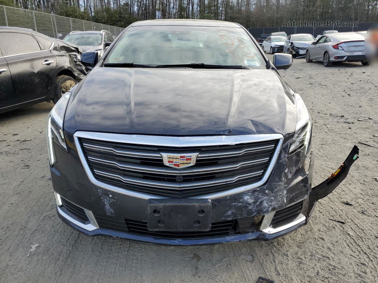 2019 Cadillac Xts Luxury Blue vin: 2G61N5S37K9140732