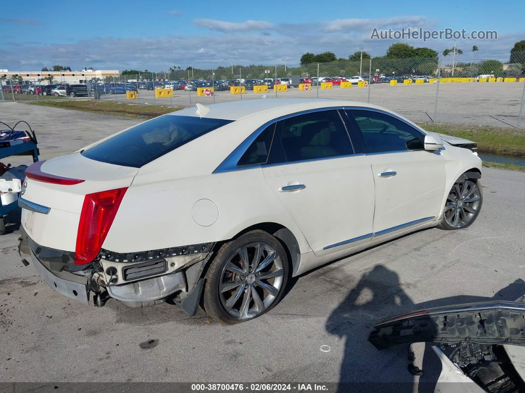 2013 Cadillac Xts Standard White vin: 2G61N5S38D9112294