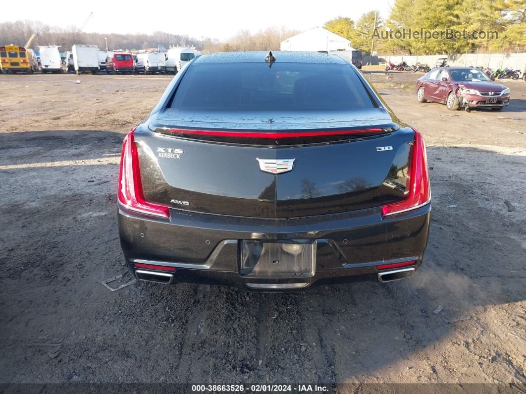 2019 Cadillac Xts Luxury Black vin: 2G61N5S38K9100398