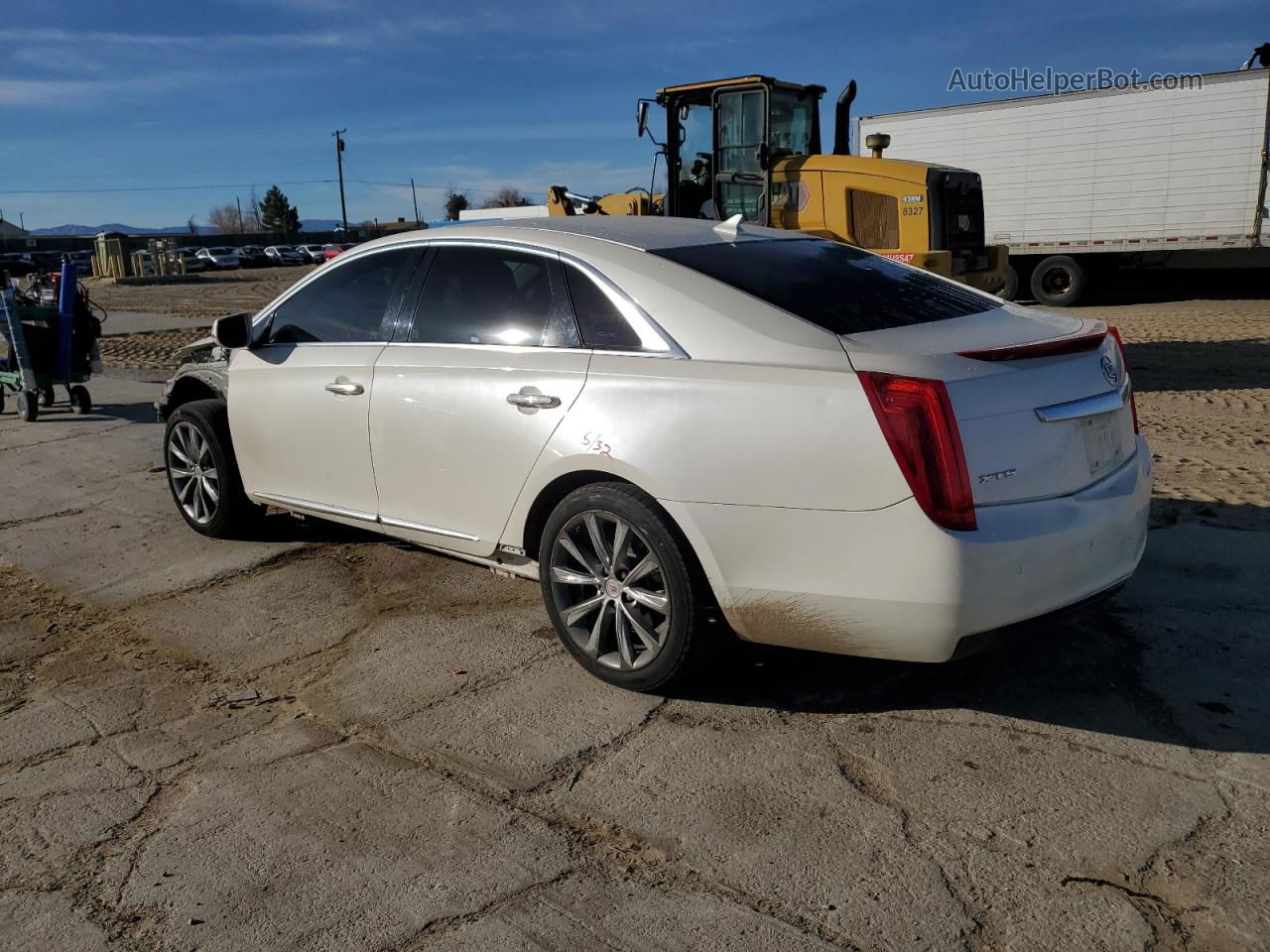 2013 Cadillac Xts  Cream vin: 2G61N5S39D9231780