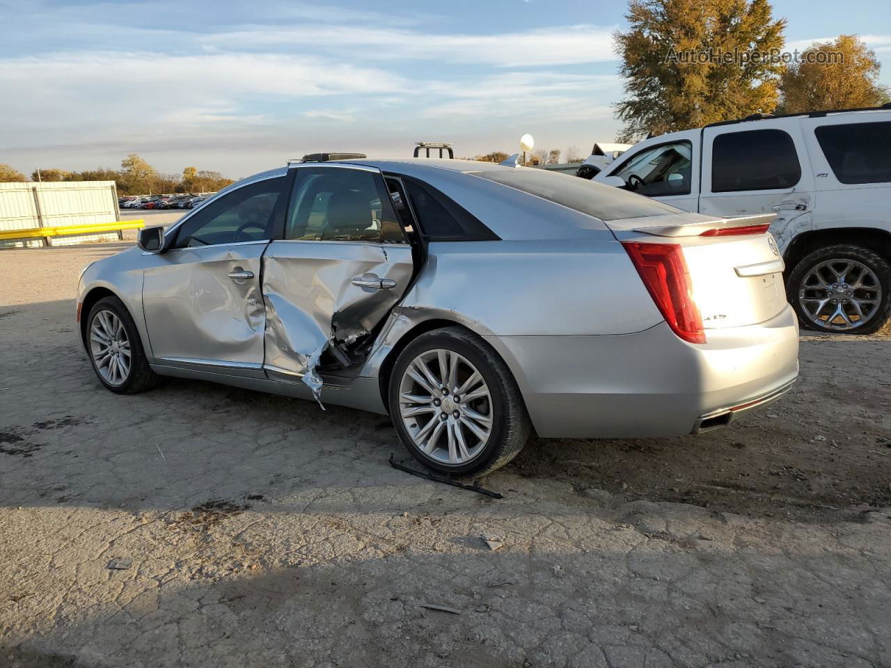 2013 Cadillac Xts  Silver vin: 2G61N5S3XD9118257