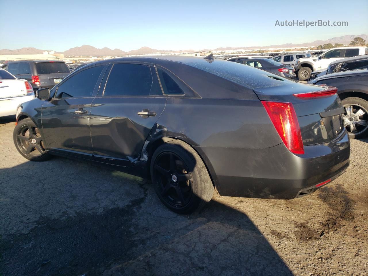 2013 Cadillac Xts Luxury Collection Gray vin: 2G61P5S30D9115376