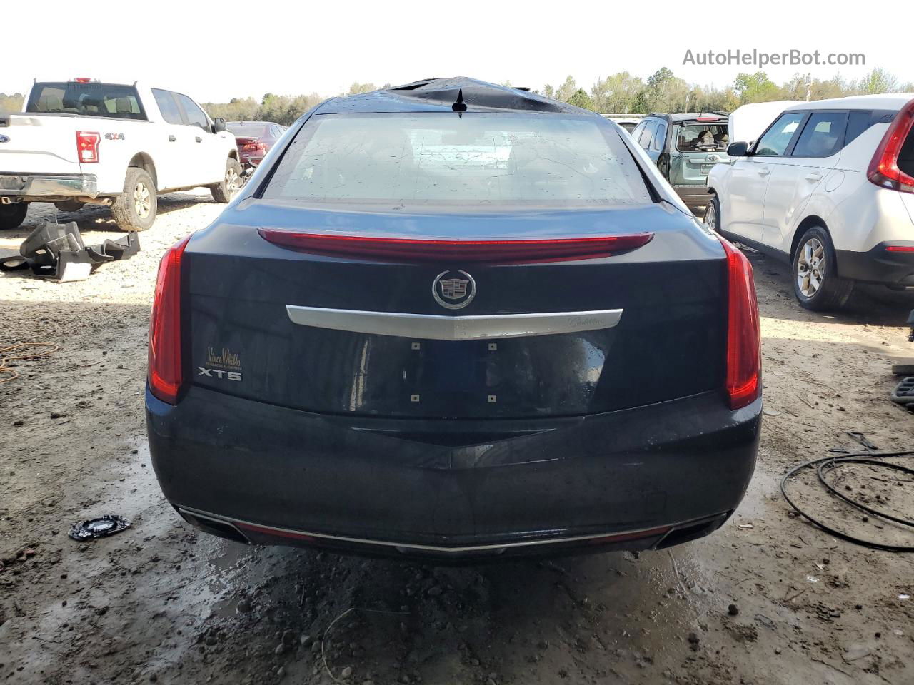 2013 Cadillac Xts Luxury Collection Black vin: 2G61P5S30D9198386