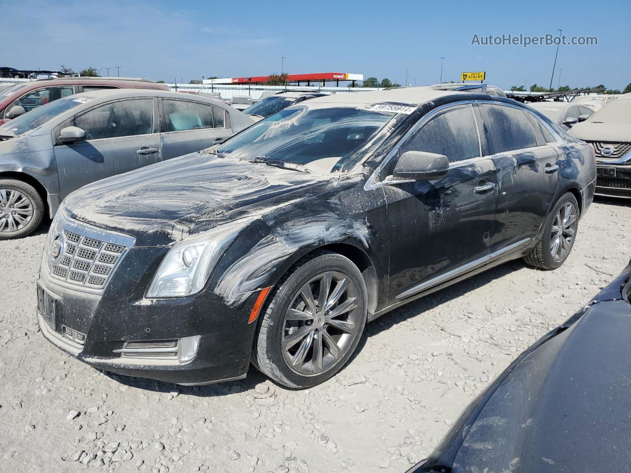 2013 Cadillac Xts Luxury Collection Black vin: 2G61P5S30D9234268