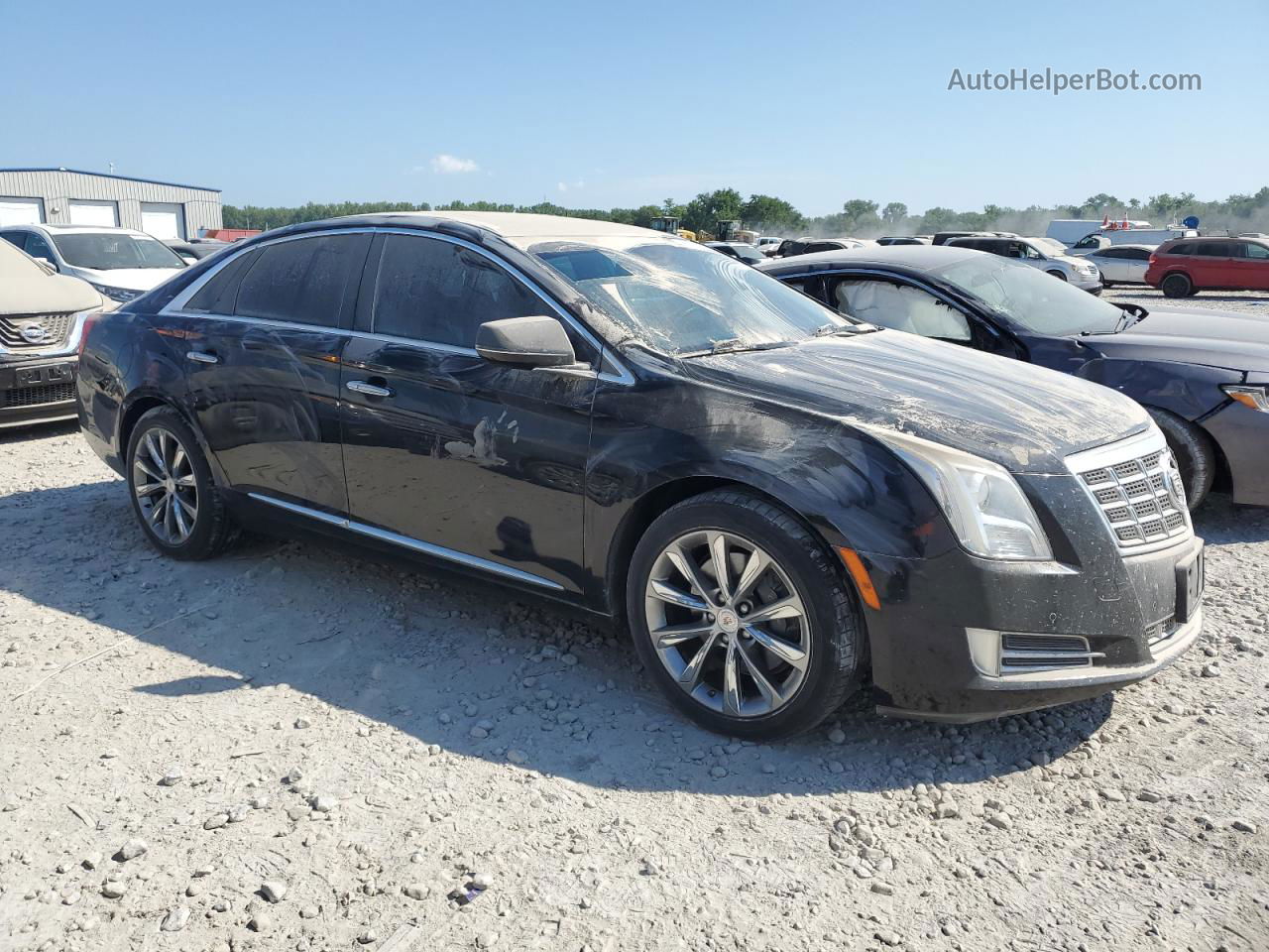 2013 Cadillac Xts Luxury Collection Black vin: 2G61P5S30D9234268