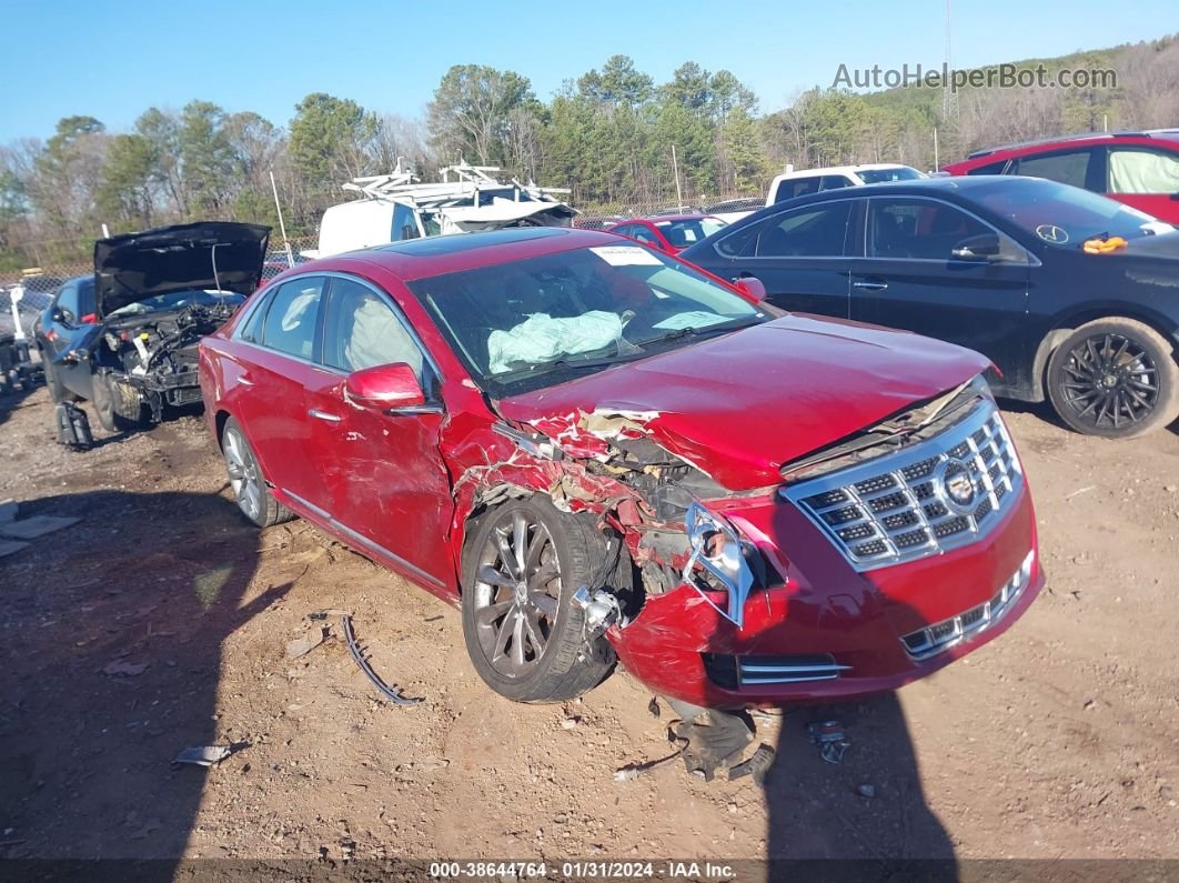 2013 Cadillac Xts Luxury Red vin: 2G61P5S30D9236229