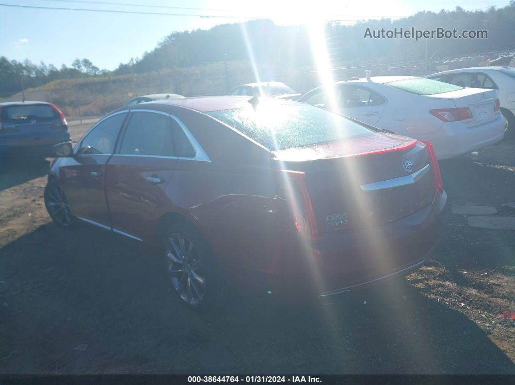 2013 Cadillac Xts Luxury Red vin: 2G61P5S30D9236229