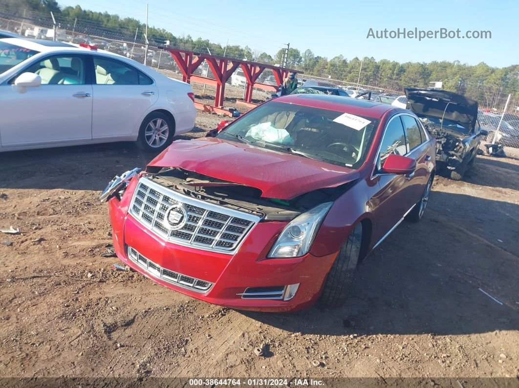 2013 Cadillac Xts Luxury Red vin: 2G61P5S30D9236229