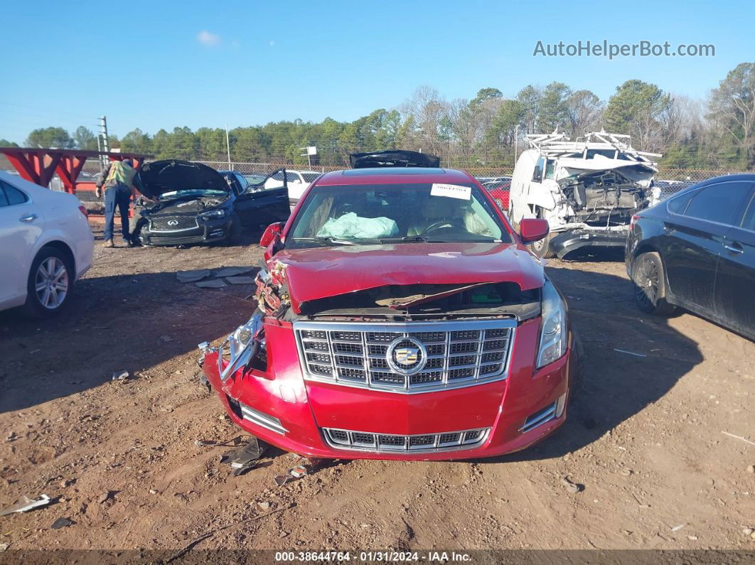 2013 Cadillac Xts Luxury Red vin: 2G61P5S30D9236229